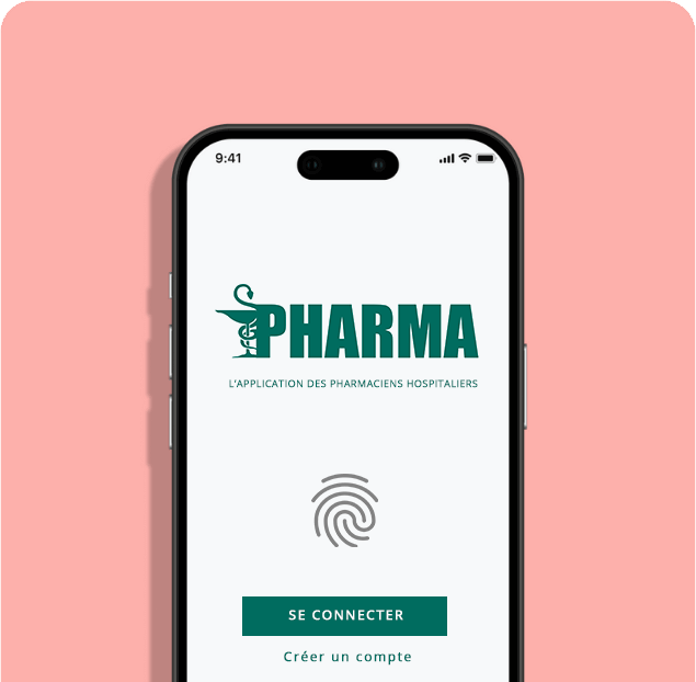 Visuel de connection à PHARMA